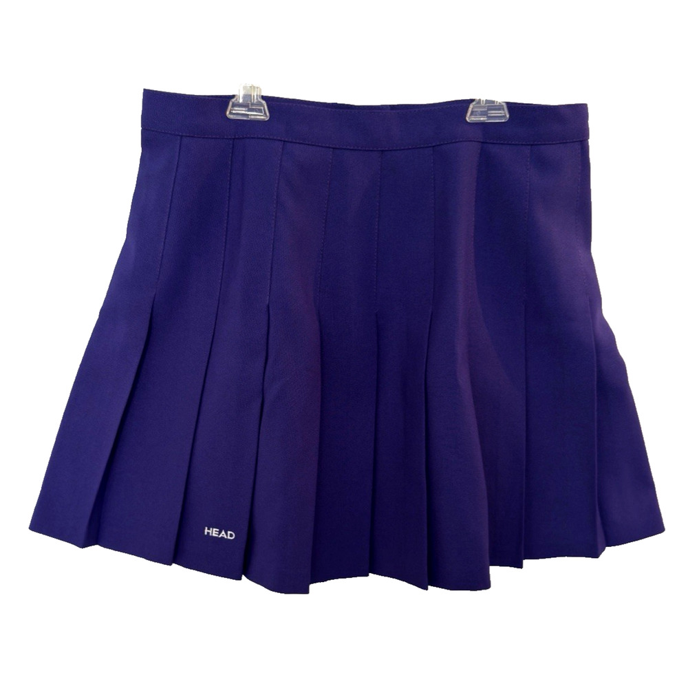 HEAD Purple Pleated Athletic Skirt Golf Tennis Women's Vintage Sz 16 32" Waist